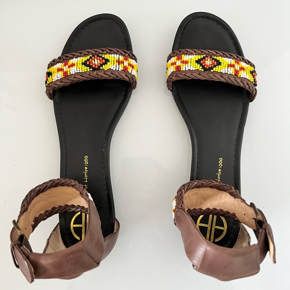 House of Harlow 1960 Saloni sandal size 9.5 - Picture 2 of 8